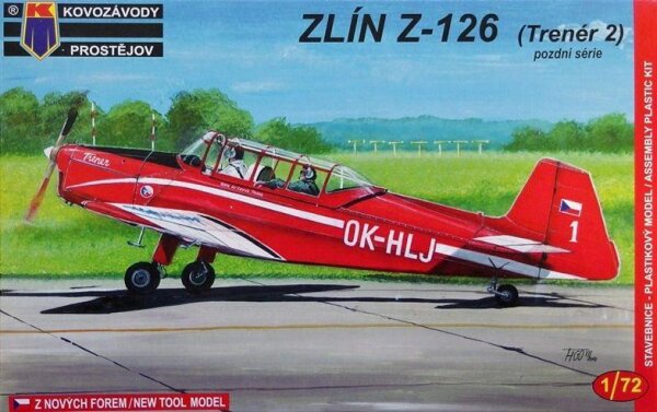 1/72 Zlin Z-126 Trener 2 - Late Serie
