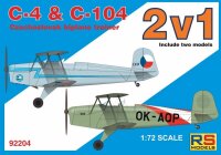 C-4 + C-104 Czech Biplane Trainer