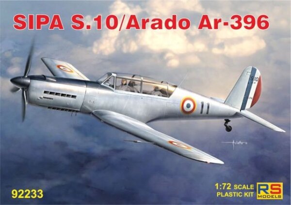 1/72 Sipa S.10 / Arado Ar-396