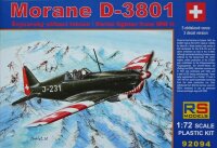 Morane D-3801 Swiss Fighter WWII