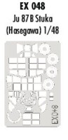 1/48 Junkers Ju-87B Stuka Mask for Hasegawa