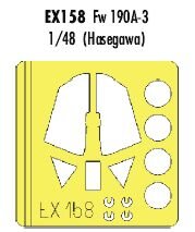 Focke Wulff Fw-190A-3 Mask (Hasegawa)