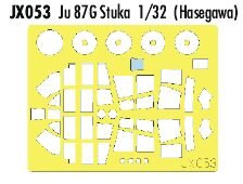 1/32 Ju-87G Stuka Masks for Hasegawa