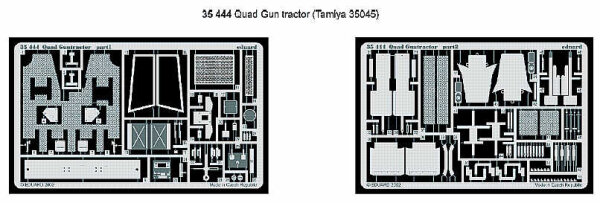 Quad Gun Tractor (Tamiya)