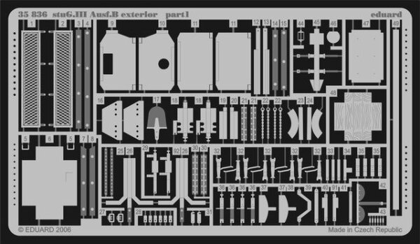 StuG III Ausf. B exterior (Tamiya)