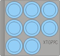 Leopard 2A5 V wheel mask