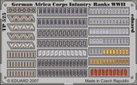 German Africa Corps Infantry Ranks WWII