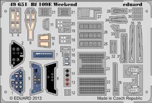 Messerschmitt Bf 109E Weekend (Eduard)