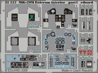 MiG-29M Fulcrum interior (Trumpeter)