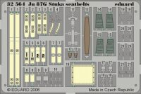 Ju-87G Stuka Seatbelts (Sitzgurte) (Hasegawa)