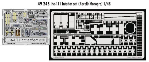 1/48 Heinkel He-111 Interior set (Revell/Mongram)