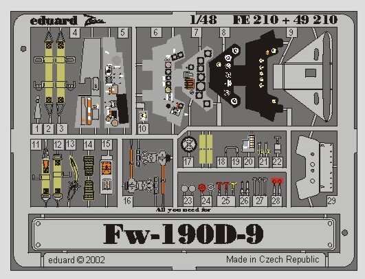 COLOR Fw-190 D-9 (Tamiya)