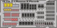 F-4 Phantom II Placards