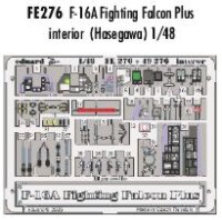 F-16A Plus Fighting Falcon interior (Hasegawa)