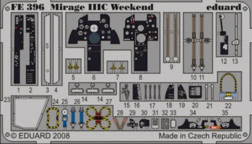 Mirage IIIC Weekend (Eduard)