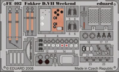 Fokker D.VII  Weekend (Eduard)