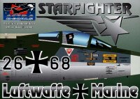German Lockheed F-104G Starfighters decals