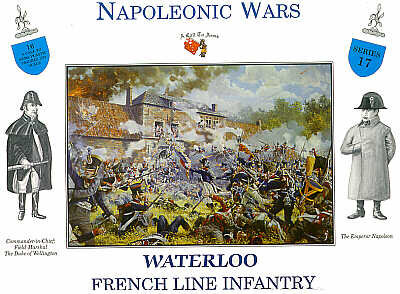 1/32 Napoleonics Wars: Waterloo French Line Infantry