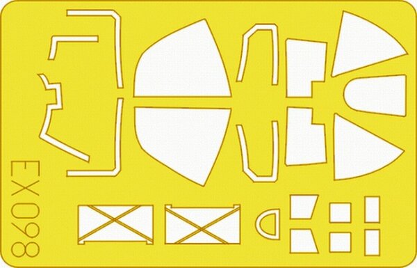 1/48 P-38 Lighting Mask for Academy