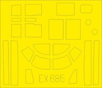 Douglas A-26B 1:48 Mask for ICM kit