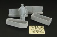 Priest with Coffins (Resin)