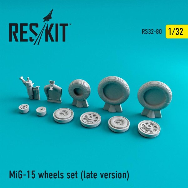 MiG-15 late wheels set