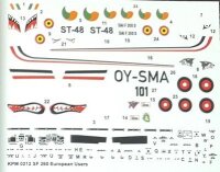 1/72 SIAI SF-260D/W "European Users"