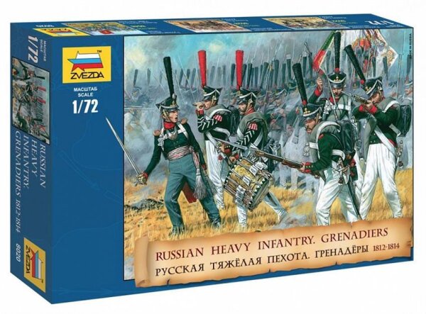 1/72 Russian Heavy Infantry Grenadiers 1812-1814