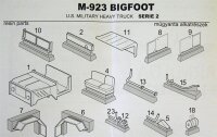 1/72 M923 US 5ton truck "BIG FOOT"