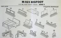 M923 US 5ton truck "BIG FOOT"