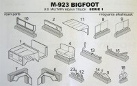 M923 US 5ton truck with canvas