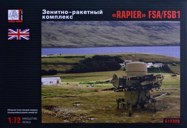 Rapier FSA/FSB1 Anti-Aircraft Missle System