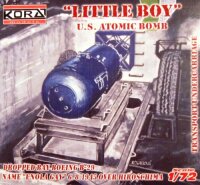 Little Boy - U.S. Atomic bomb+ transport undercar.