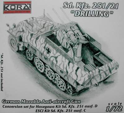 Sd.Kfz. 251/21 Drilling Conversion-Set