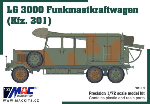 Mercedes-Benz LG 3000 Funkmastkraftwagen (Kfz.301)