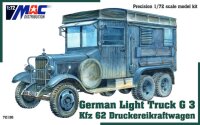 German Light Truck G3 Druckereikraftwagen Kfz 62