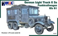 German Light Truck G3a Funkkraftwagen Kfz 61