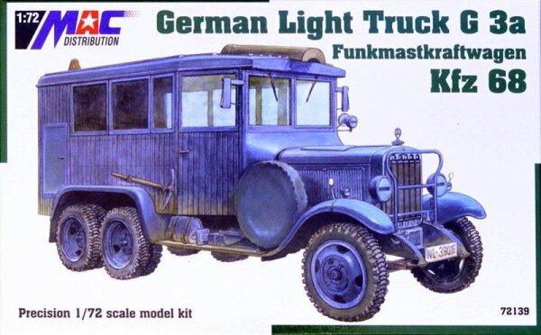 German Light Truck G3a Funkmastkraftwagen