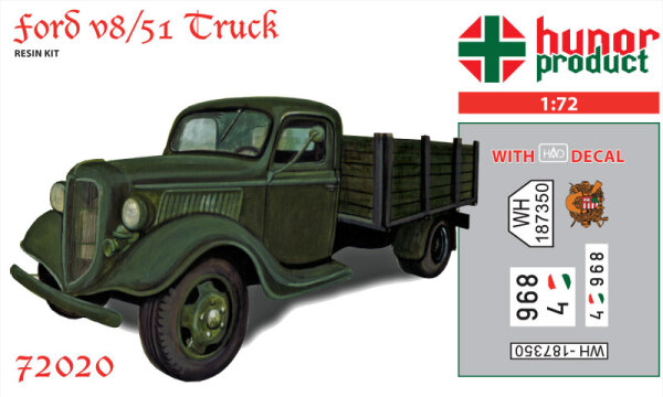 Ford V8/51 Truck (resin kit+decals)