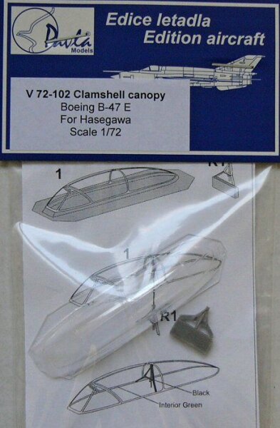 Clamshell canopy Boeing B-47E (Vacu Canopy)