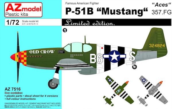 P-51B Mustang "Aces of 357th Fighter Group"