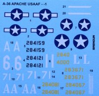 North-American A-36 Apache Mustang USAF