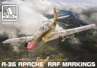 North-American A-36 Apache Mustang RAF