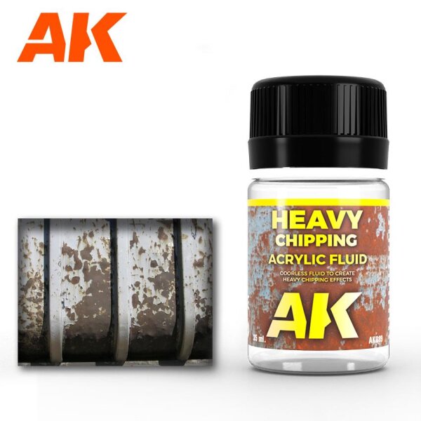 Heavy Chipping Effects Acrylic Fluid 35ml