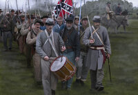 Confederates on the March Gettysburg (ACW)