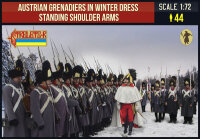 Austrian Grenadiers in Winter Dress Standing
