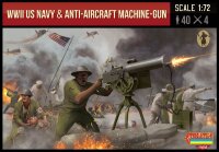 WWII US Navy & Anti-Aircraft Machine Gun