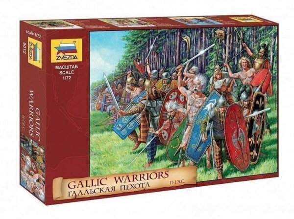 1/72 Gallic Warriors II - I B.C.