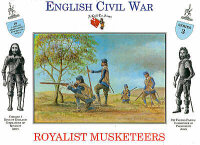 English Civil War -Royalist - Musketeers