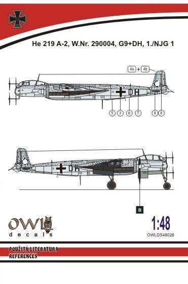 Heinkel He-219 A-2 (G9+DH)
